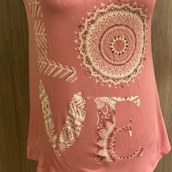 Social Teen Floral Tank Top - Picture 5 of 7